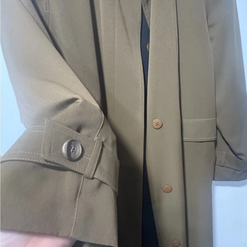 Gallery Camel Trench Coat - Picture 3 of 10